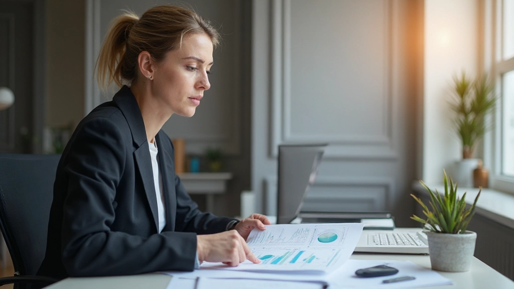 Семья из трёх человек казахской национальности планирует семейный бюджет за столом с финансовыми документами, калькулятором и ноутбуком в уютной гостиной